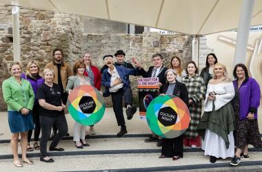 group photo of organisers for the launch of Tipperary Culture Night 2025