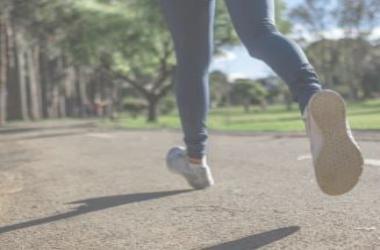 person running