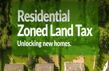 Residential Zoned Land Tax (RZLT) - Unlocking new homes