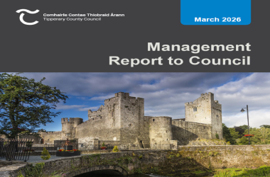 March management report cover