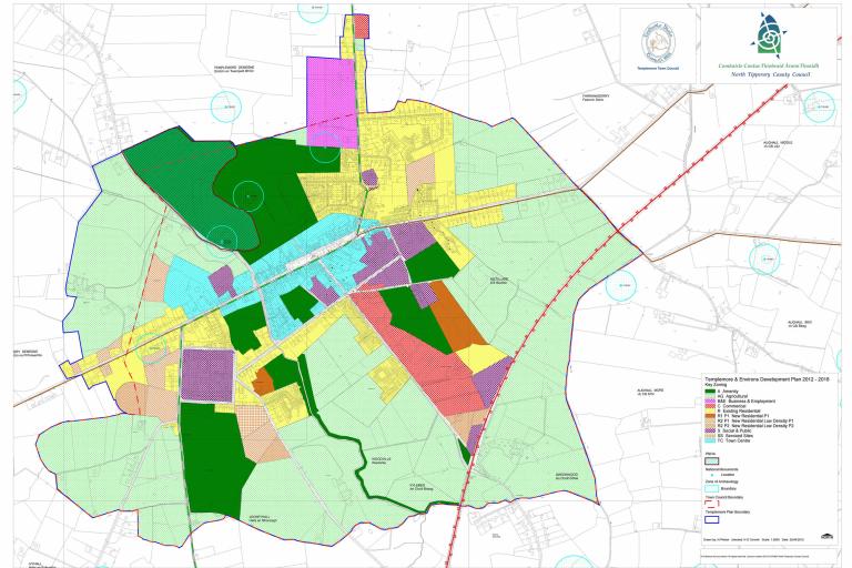 Templemore & Environs Map