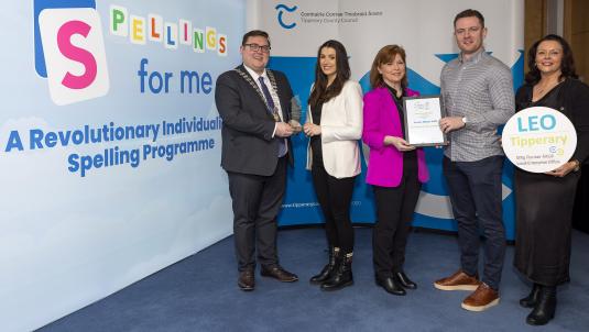 Spellings For Me Limited, Toomevara Wins Top County Enterprise Award