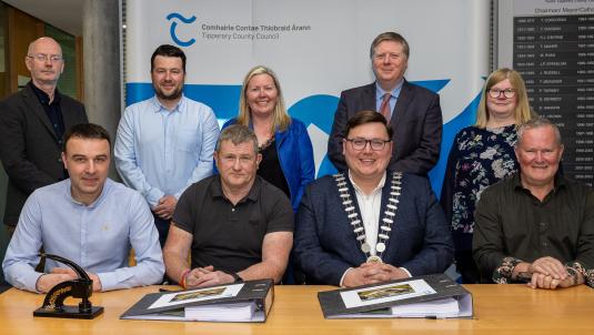 Contract Signing for Water Sports Facility  at Dromineer, Nenagh