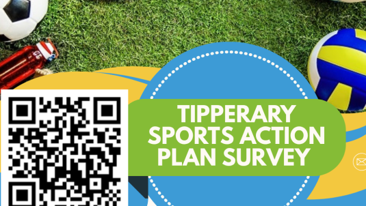 Tipperary Sports Action Plan Survey Flyer