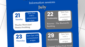 Information Session dates and locations